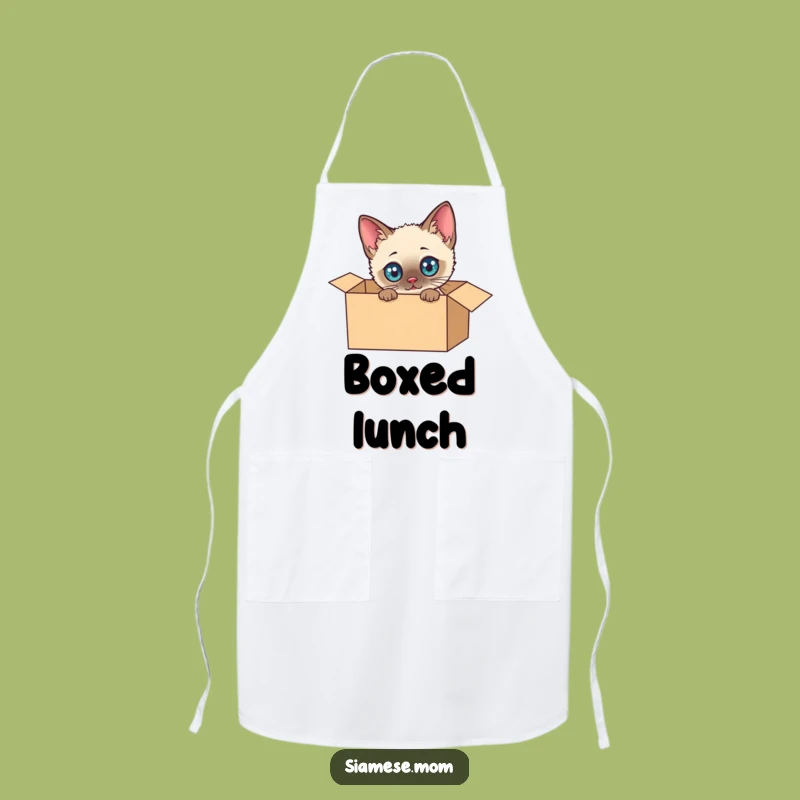 Funny Siamese Cat Apron: Cook Up Smiles with This Hilarious Kitchen Companion