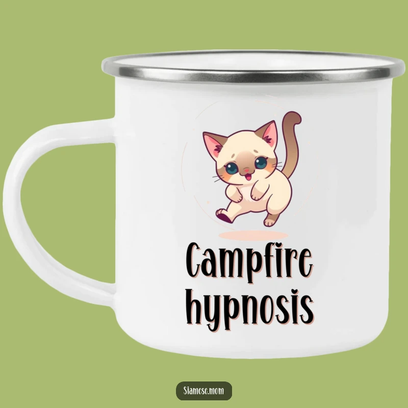 Funny Dizzy Cat Camping Mug - Fun & Durable for Outdoor Adventures